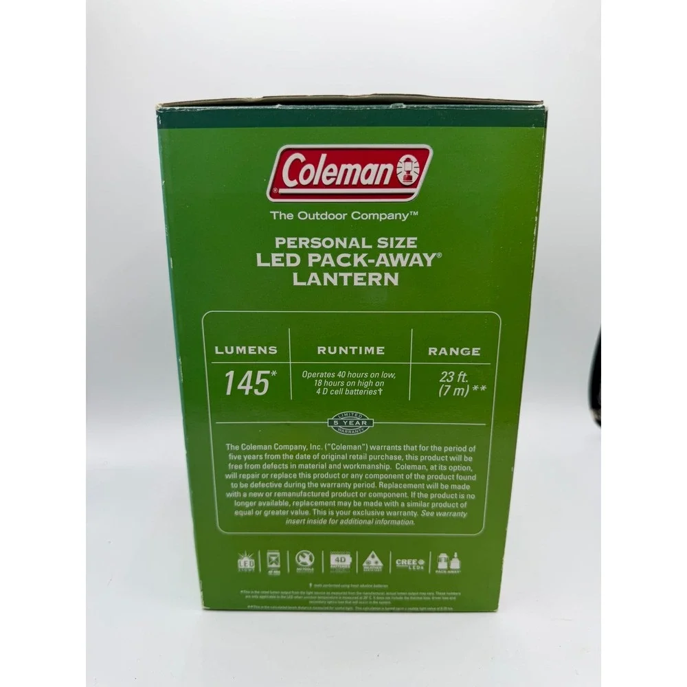 Coleman personal size